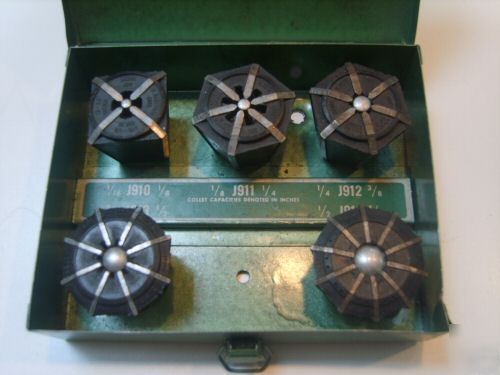 Jacobs rubber flex lathe collets chuck collet