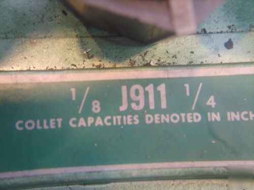 Jacobs rubber flex lathe collets chuck collet
