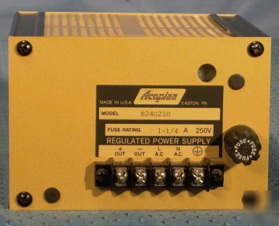 Acopian gold box B24G210 24V 2.1A