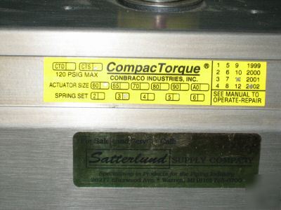 Conbraco compactorque actuator