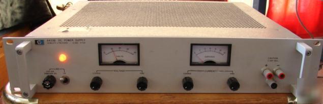Hp 6433B dc power supply 0-36V 0-10A 