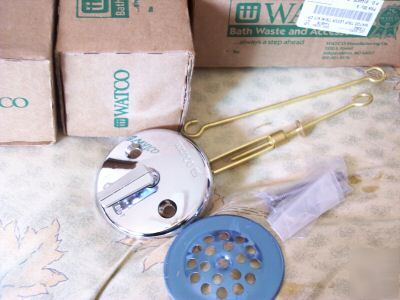 Lot 3 slip lock trim kits walco face plate & linkage