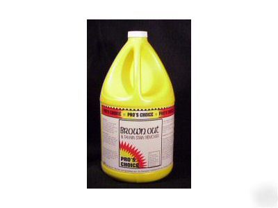 Pro's choice brown out - 1 gallon
