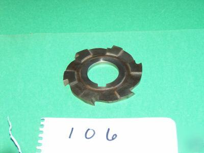 1 hss milling cutter dia.3 1/8