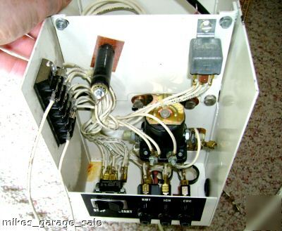 Generator remote starter panel fuses rectifiers solenoi
