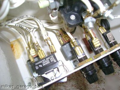 Generator remote starter panel fuses rectifiers solenoi