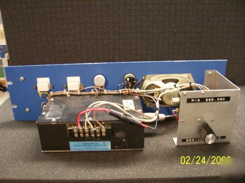 Micro control specialties 220 mhz MR4 kendecom receiver