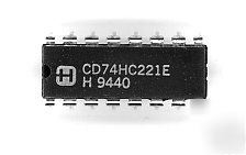 New ttl 74HC221 - dual monostable multivibrator w/reset 