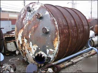 4000 gal. pfaudler glass lined receiver, 50# - 22341