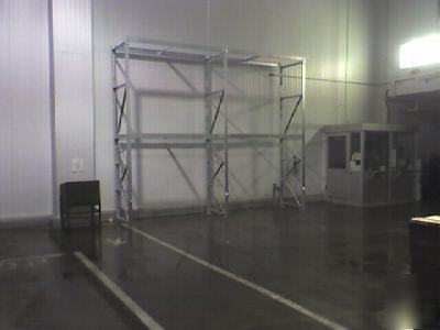 New steelking galvanized structural steel pallet rack