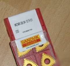 New 10 sandvik inserts wcmx 080412 - r-51 235