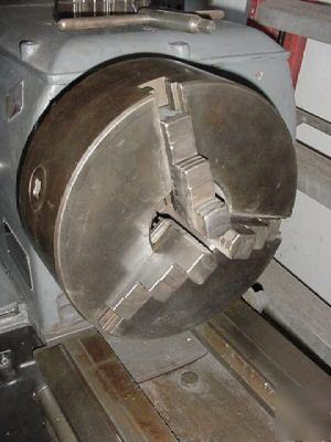 18X56 troglia lathe,inch-metric threading,loaded w/tool