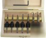 2- countersink 22-pc drill bit set woodworking tools