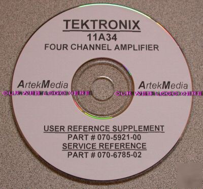 Tektronix 11A34 service & user manuals (2)