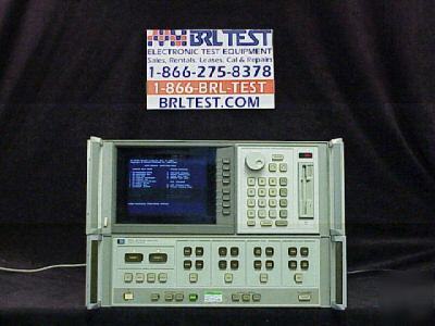Hp 8510C network system w/ 83631A & 8515A to 26.5 ghz