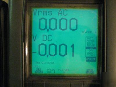  barely used fluke 97 scopemeter with extras